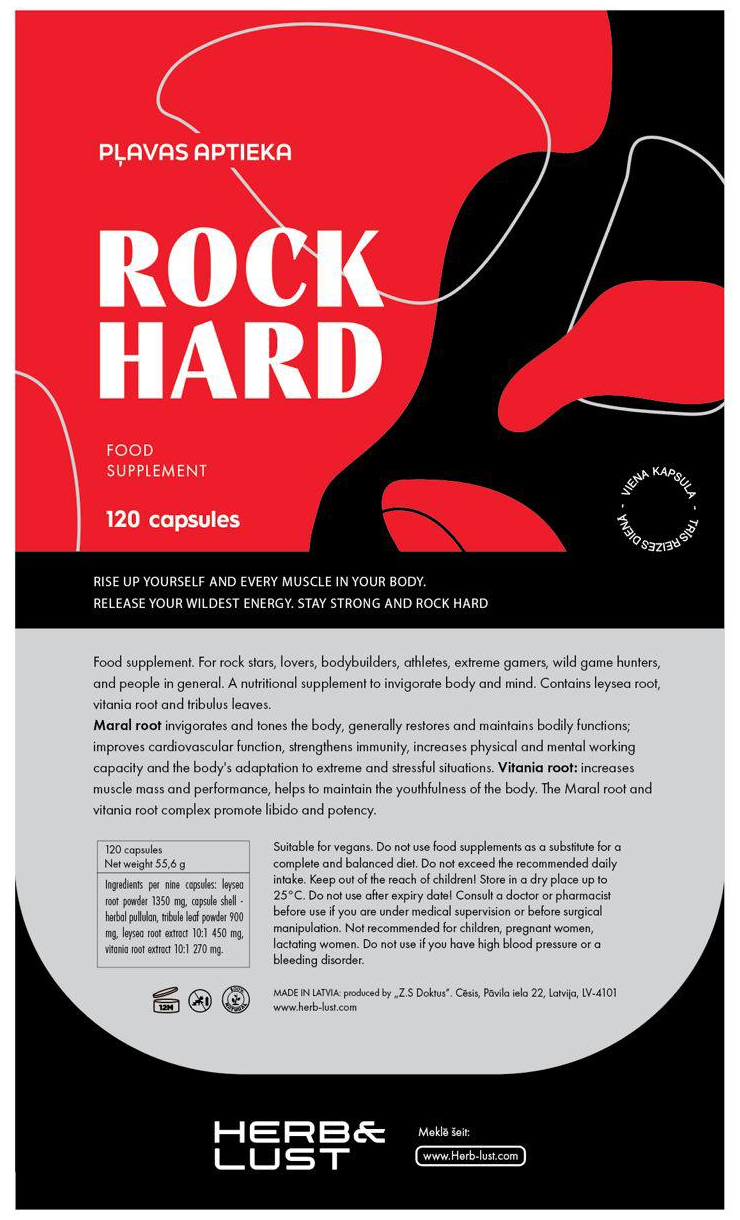 Rock Hard - uztura bagātinātājs